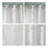 Palm Leaf Burnout Window Sheer, Oeko-Tex Certified, Lightweight And Stylish For Modern Home Decor-381612174-381612163