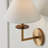 Gilda Steel Swing Arm Sconce