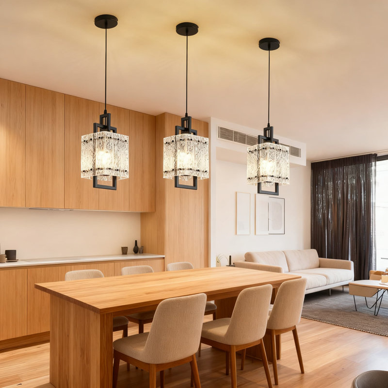 Ensemble de 2 luminaires suspendus Modern Modern