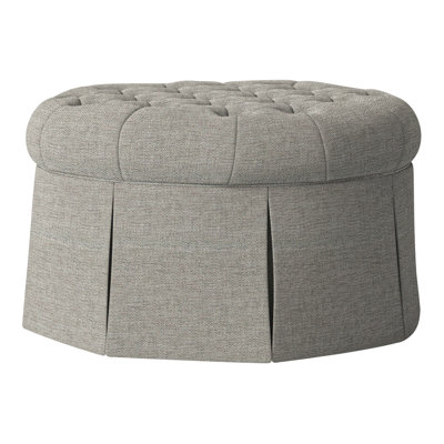 Alma Round Ottoman