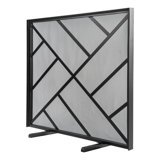 Amsterdam Steel Fireplace Screen