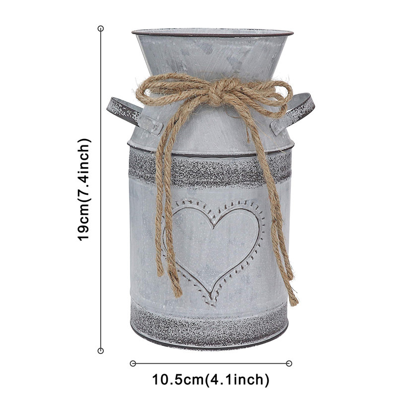 Metal Table Vase