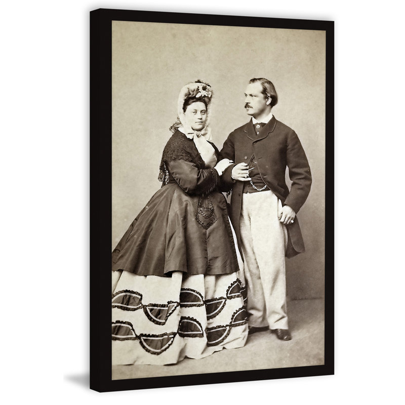 Happy Endings - Single Picture Frame Print, 45cm H x 38cm W x 3.81cm D