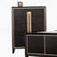 Mobilier de chambre à coucher style contemporain 5 pièces
