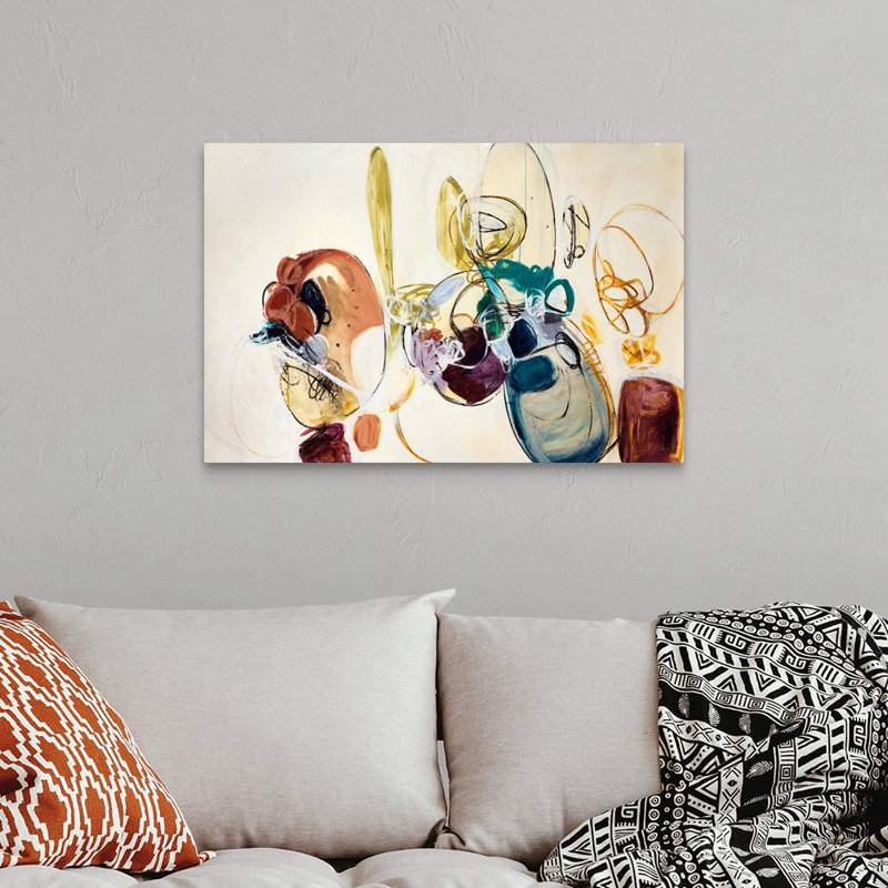 « Abréviation II » par Kari Taylor, reproduction d’art sur toile, Toile tendue, H 24 po x l 36 po x P 1,25 po