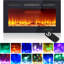 Blue Elephant 68cm W Black Electric Fireplace
