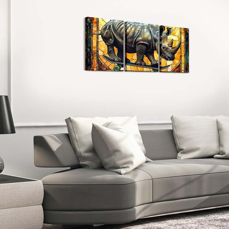 3 Piece Wrapped Canvas Print
