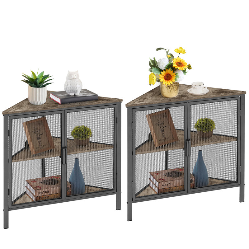 Kempst End Table Set, Gray