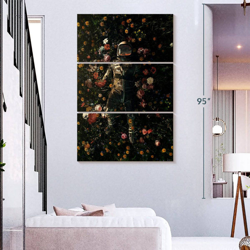 Oberle Garden Delights I, 74" H x 48" W