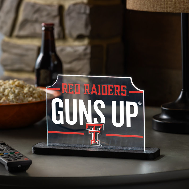 Texas Tech University College Rectangle Desklite LED Decor