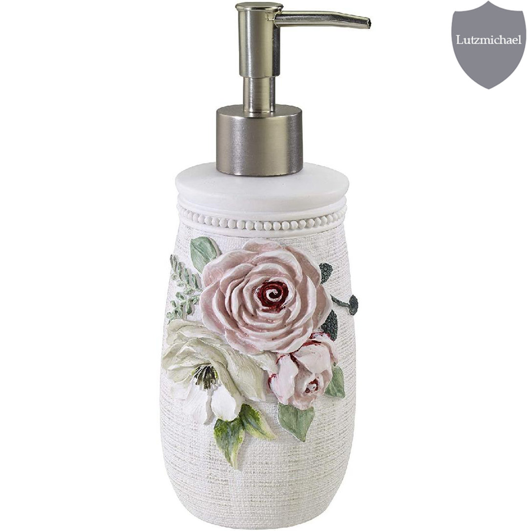 Spring Garden Bath Lotion Dispenser Avanti Linens