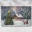 Christmas Holiday Arts - Toile tendue avec châssis-4226897