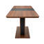 Table de salle à manger extensible moderne pour petits espaces avec une conception compacte et une fabrication robuste.