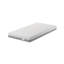 Matelas simple en mousse à mémoire de forme XL de 6 pouces NapQueen, support moyen ferme pour dortoirs et grands lits, blanc et gris-197967382-197967386