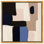 Décoration murale moderne en toile bleue Quietude II par Art Remedy