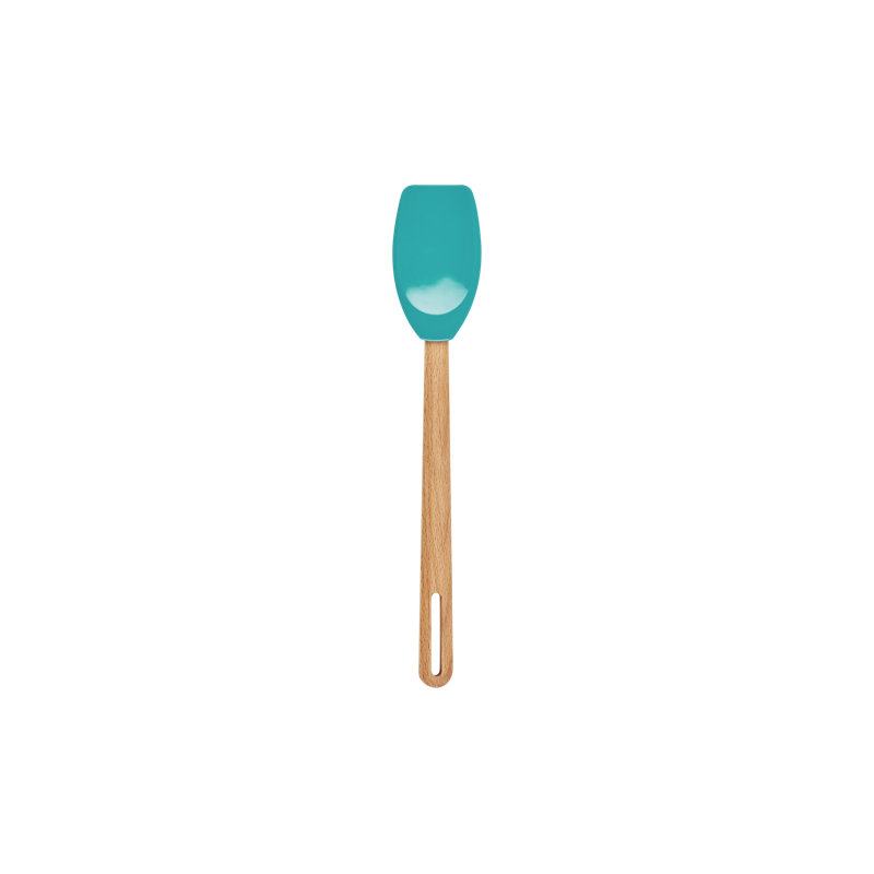 Le Creuset Signature Silicone Spatula Spoon, Blue Riviera
