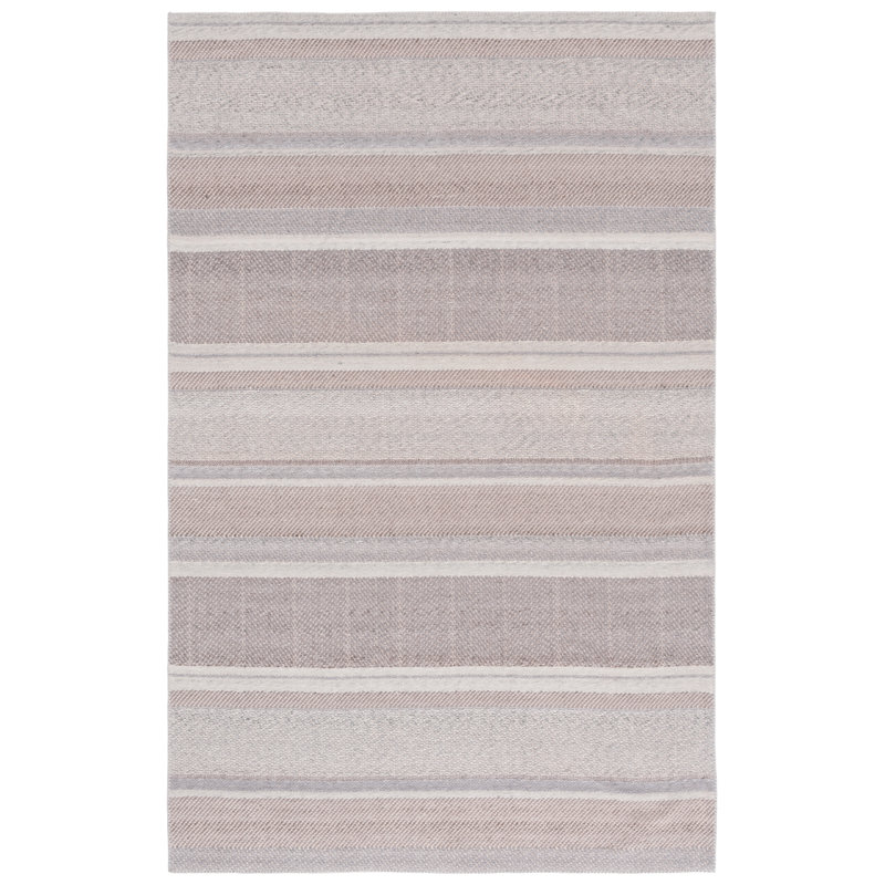 Abrahamsen Performance Striped Rug, Rectangle 4' x 6'