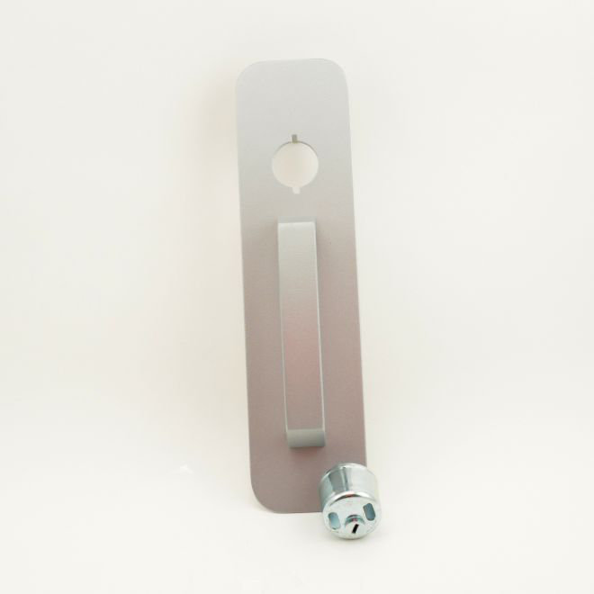 Night Latch Key In Door Lever