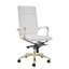 Fauteuil de conférence pivotant en similicuir Chaseton-751140376-783421862