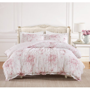 Floral Toile Comforter Set
