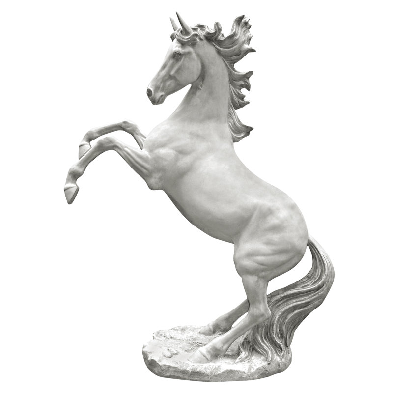 Grande statue de cheval équestre électrique débridé