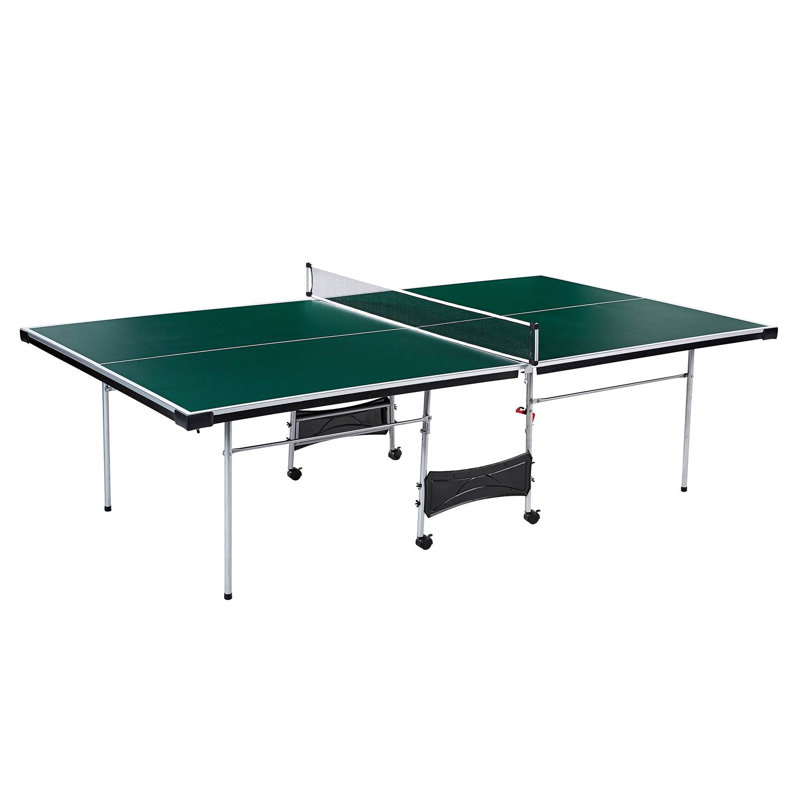 Lancaster 4 Piece Official Size Indoor Folding Table Tennis Ping Pong Game Table