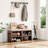Small Cushion Shoe Bench With Shoe Rack-586958802-584095967
