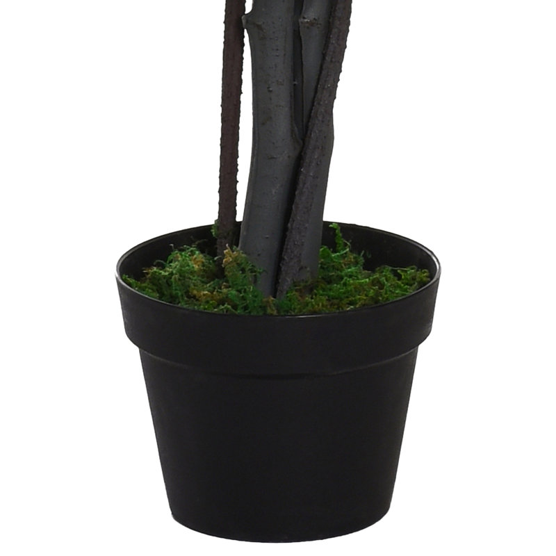 145cm Faux Banyan Tree in Cement Pot