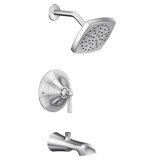 Flara Pressure-Balanced Tub and Faucet Shower with Posi-Temp
