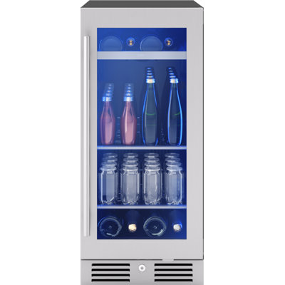 Glacière à zone unique 4 bouteilles et 64 canettes Zephyr Presrv 15 "