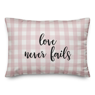 Plaid Throw Pillow