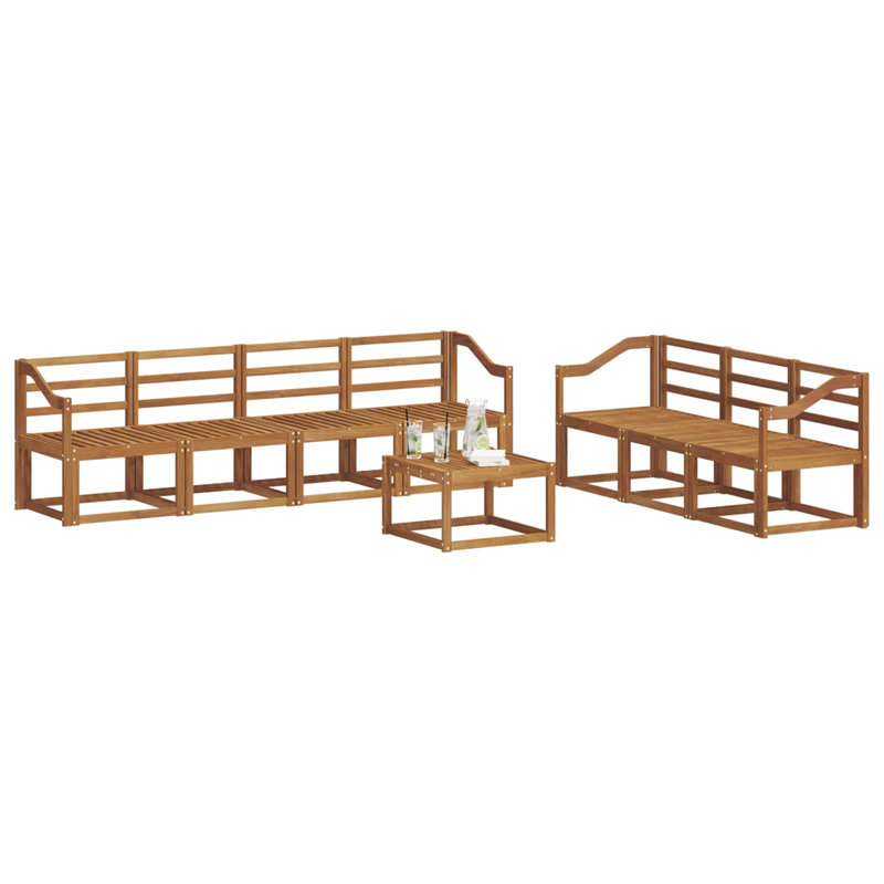  Outdoor Sofa Set Sectional Garden Furniture Terrace Seating Modern