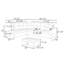 Canapé modulaire en L 103,5 po Crius-278153861-299445805