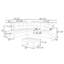 Canapé modulaire en L 103,5 po Crius-278153862-299445805