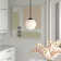 Luminaire suspendu sphère 1 lumière Luna