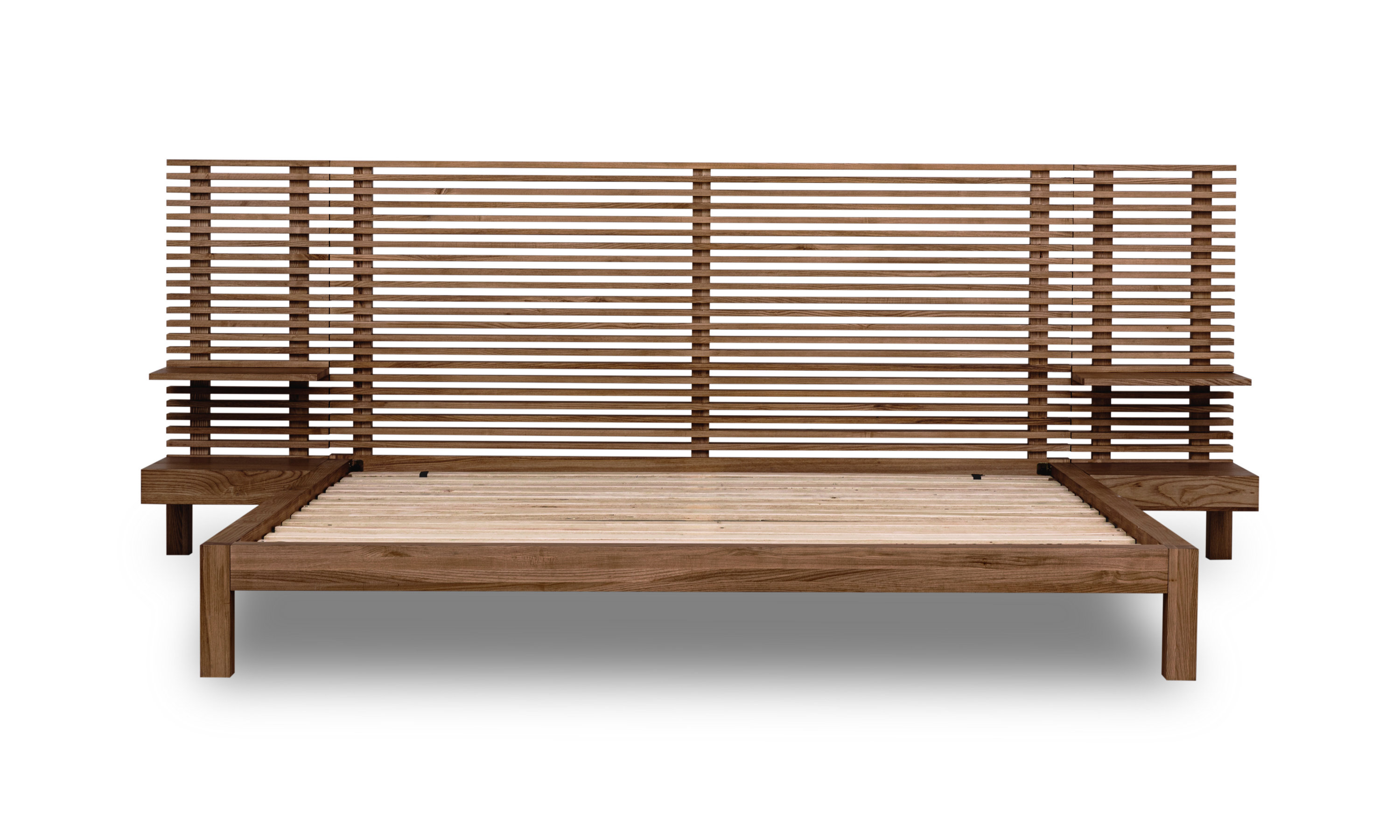 Finnian Solid Wood Panel Storage Bed AllModern
