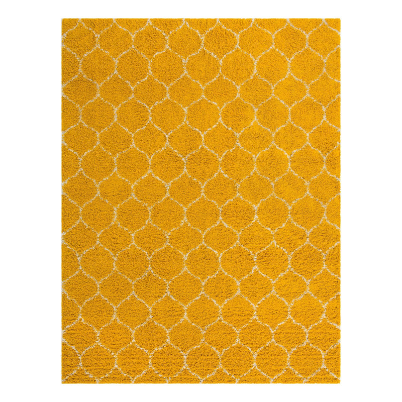 Geometric Indoor Rug, Rectangle 10'8" x 14'