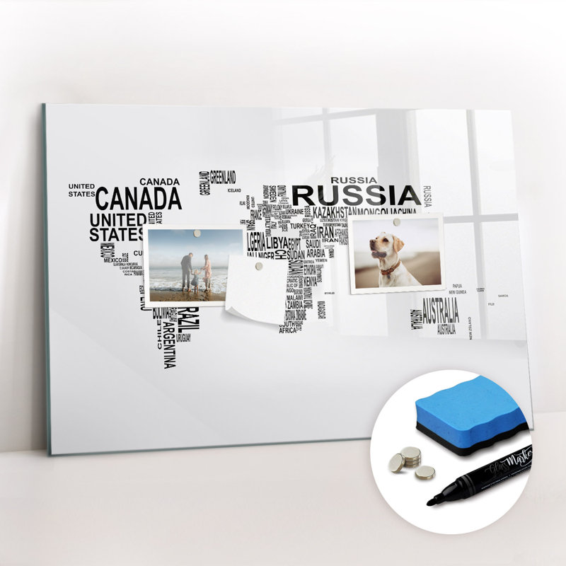 Magnetic Glass Dry Erase Board