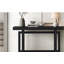 Table d'appoint moderne avec plateau en bois, table basse extra-longue, idéale pour les entrées, les couloirs, les salons, les vestibules, les couloirs-595390708