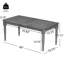 Table basse en acacia, table basse moderne, table basse en bois, table basse rectangulaire