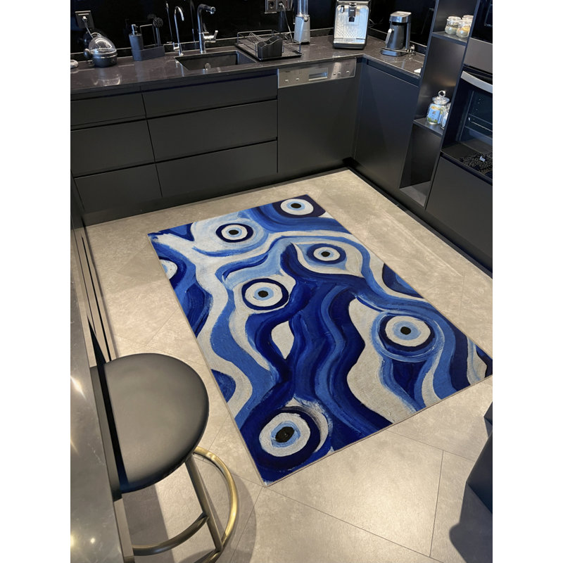 Tapis rectangulaire rectangulaire, Rectangle 2 pi 8 po x 5 pi