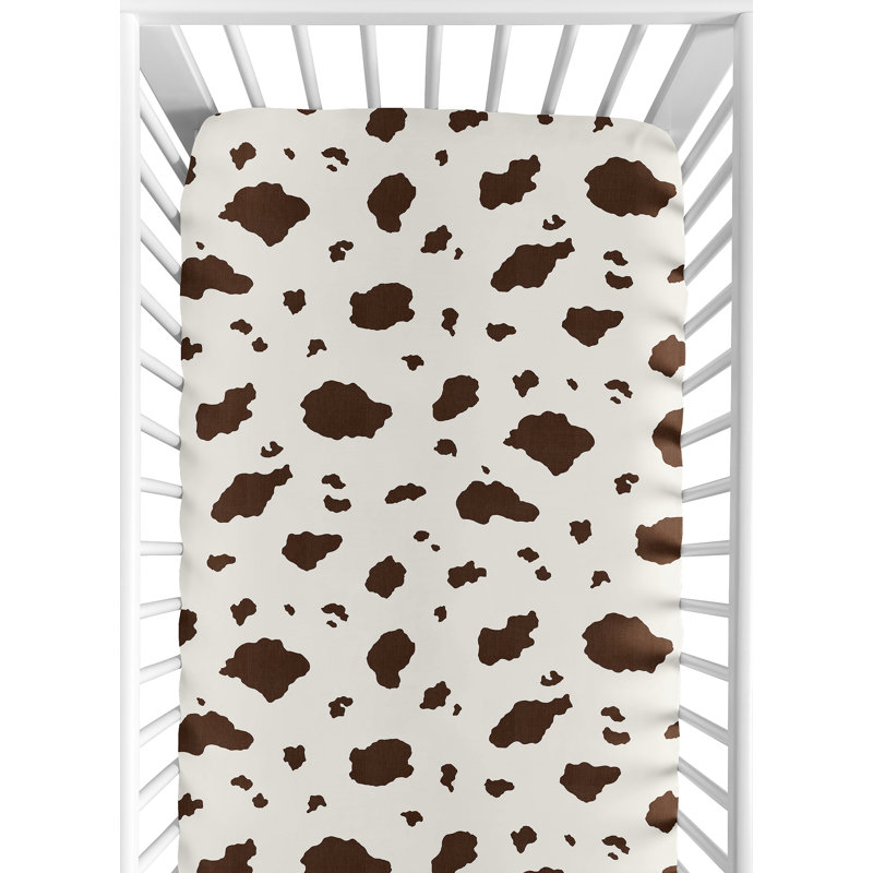 Drap-housse pour lit de bébé Wild West Cowboy