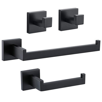 4 - Piece Bathroom Hardware Set
