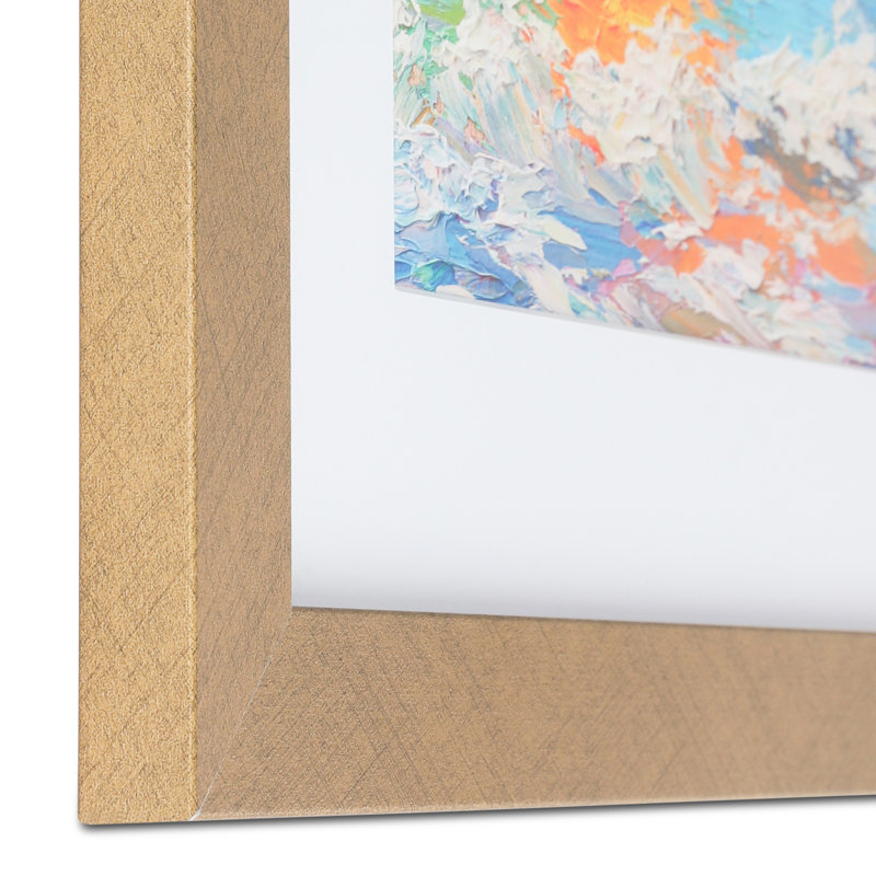 Mccown Gold Matte Picture Frame, 12" x 16"