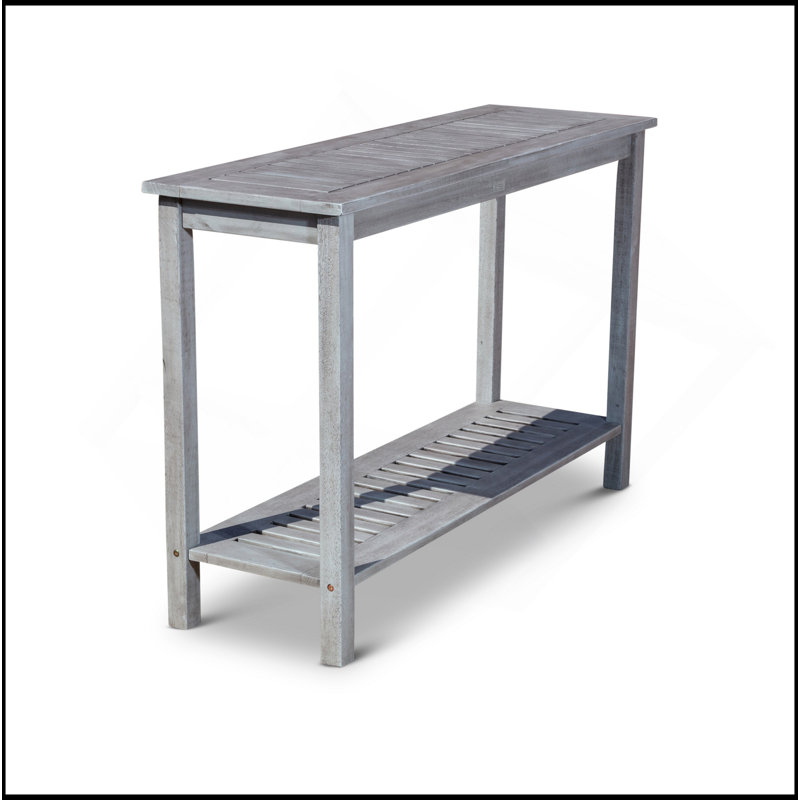 Console Eucalyptus, gris argenté