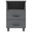 Ebern Designs Bedside Cabinets 40X35x62 Cm Solid Wood Pine-1811837864-1759762672