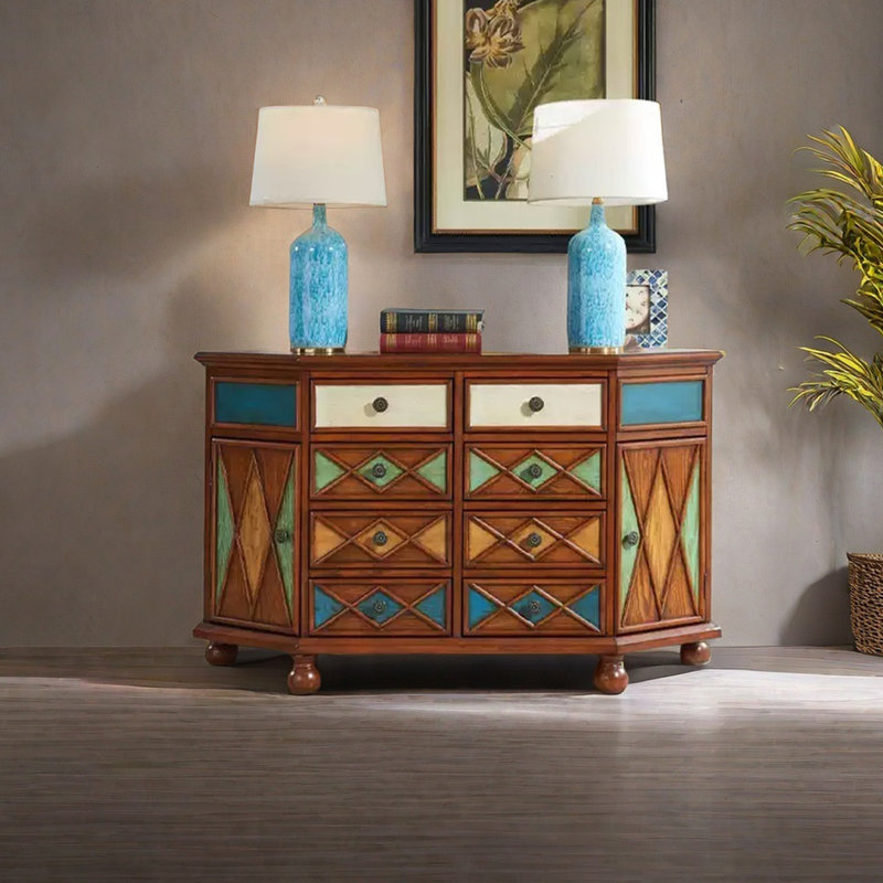 American style retro multi-functional sideboard, Brown