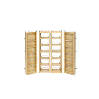 Wood Swing Out Pantry Cabinet Organizer Kit