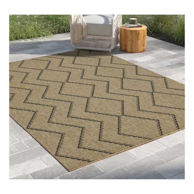 Tapis intérieur / extérieur Earth Earth_NTL1010, Rectangle 5 pi 3 po x 7 pi 3 po