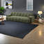 Comfortable Modern Green Sofas, Chenille Upholstered Three-seater, Living Room Essential